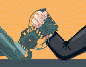 robot vs human arm wrestling