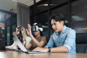 using vr in the office