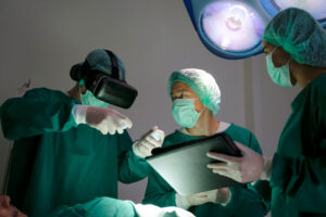 using vr in the operating room