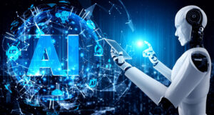 ai robot using mobile phone