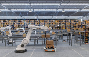 automated robotics in warehouse