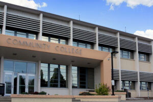 community college building