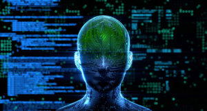 futuristic ai representation