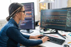 female developer