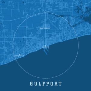 gulfport, ms map